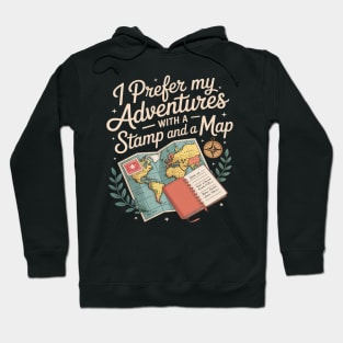 Outdoor Treasure Hunting Puzzle Solving Letterboxing Hoodie